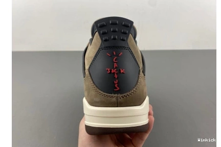 Retro Scott 4 Jordan Brown AJ4-882335 Air x Travis 1105